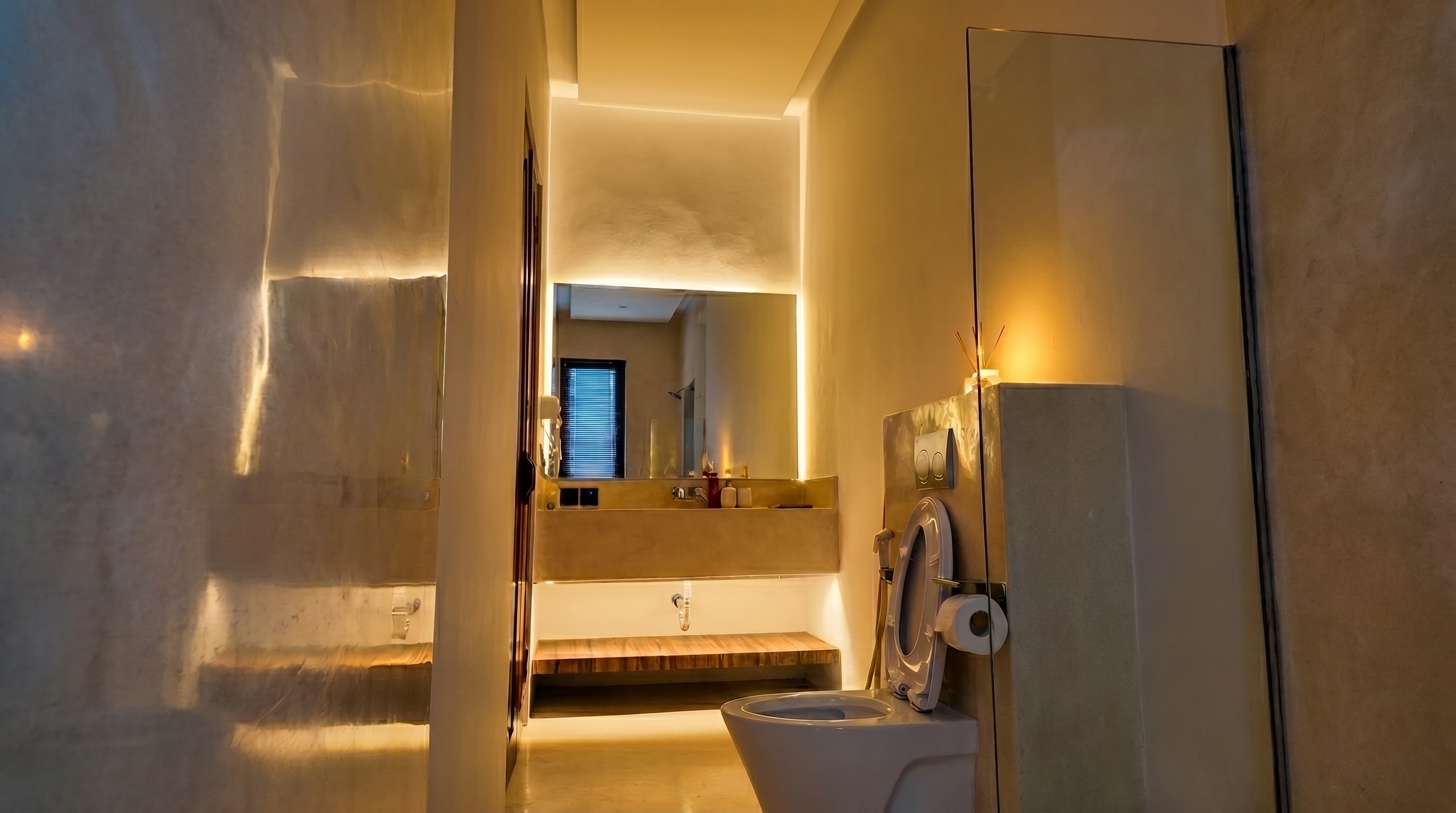 Bathroom warm